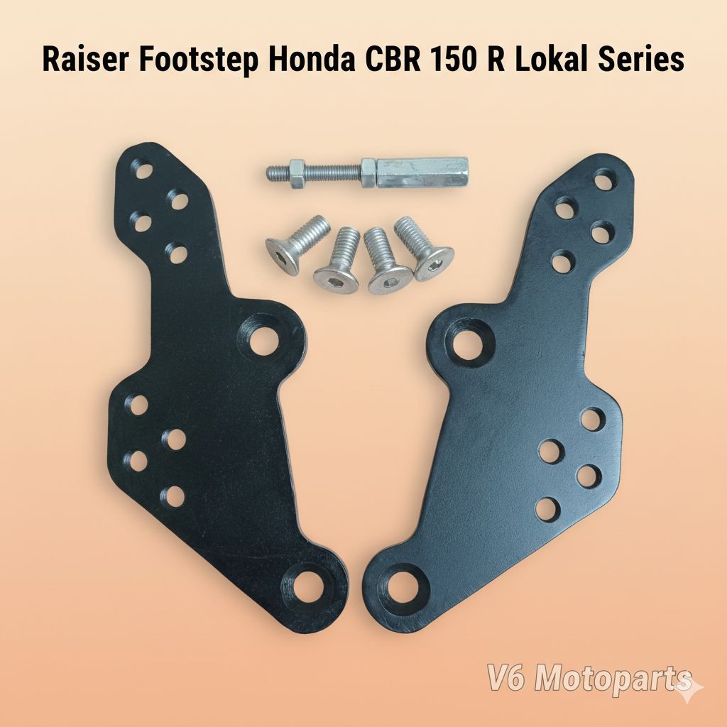 Bracket Raiser Footstep Honda CBR 150 Led