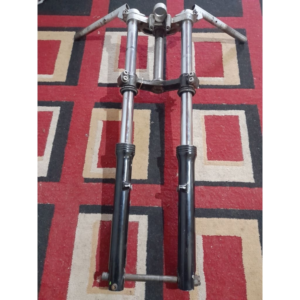 shock depan as bottom ninja r original copotan segitiga RR