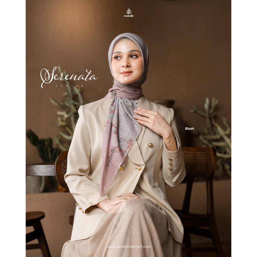 Arabelle Scarf Official/Serenata Series Scarf/Arabelle Scarf Terbaru