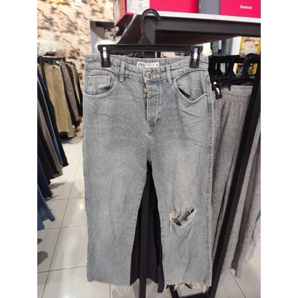 CELANA  BAGGY JEANS ZARA, CELANA PANJANG ZARA, CELANA CASUAL, CELANA LIFESTYLE, BAGGY JEANS