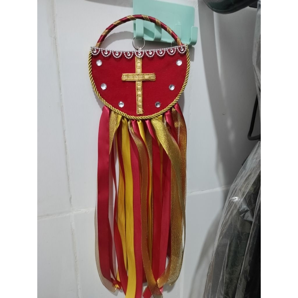 Ring tamborine, pita tamborine, perlengkapan tari, acc tari, pita tari