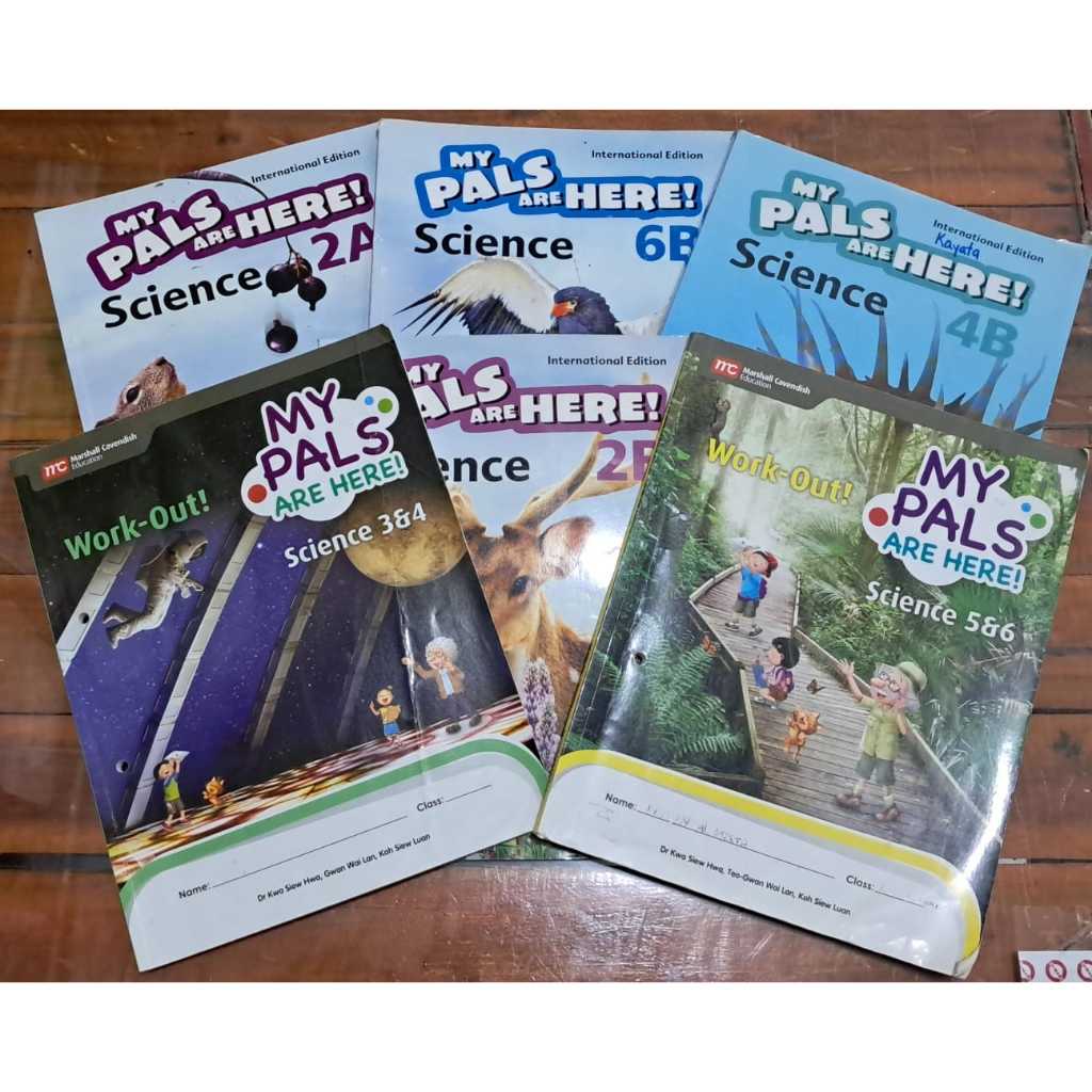 My Pals Science Pupil's Book dan Workbook Class / Buku My Pals Science Murah