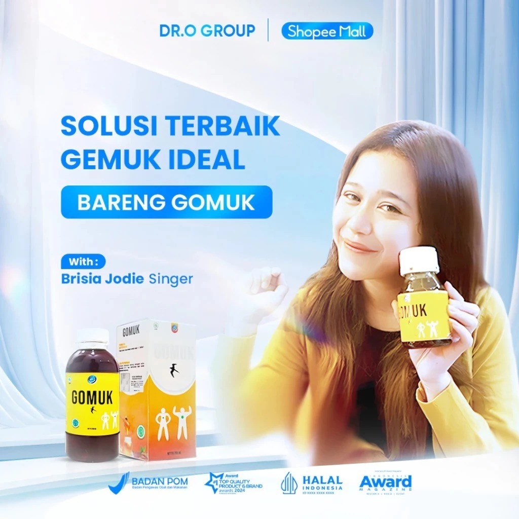 ORGINAL Madu Gemuk Badan II Madu GOMUK 250ml GOMUK ASLI ORIGINAL - MADU PENGGEMUK BADAN - GOMUK MADU