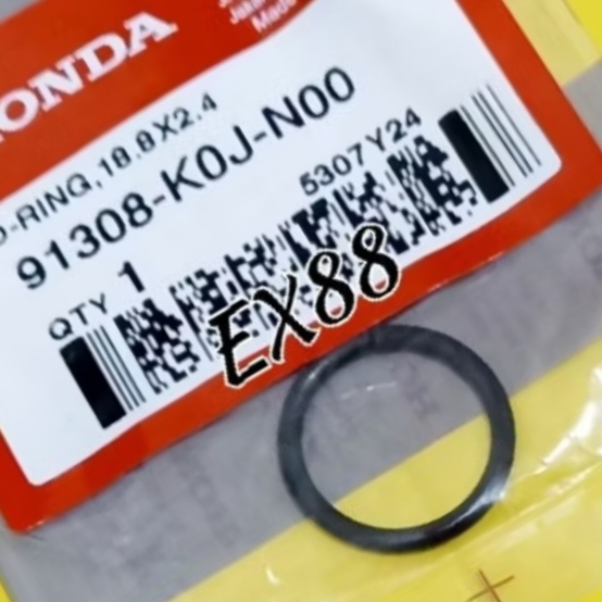 KARET ORING SEAL TUTUP / COVER / CAP OLI CRANKCASE BAK KANAN GENIO / BEAT DELUXE LED K1A 2020 / SCOO