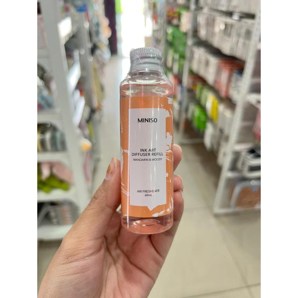 MINISO INK DIFFUSER REFIIL(MANDARIN&WOODY)//(BERGAMOT&MUSK)//SCENT DIFFUSER REFILL(PEAR&FREESIA