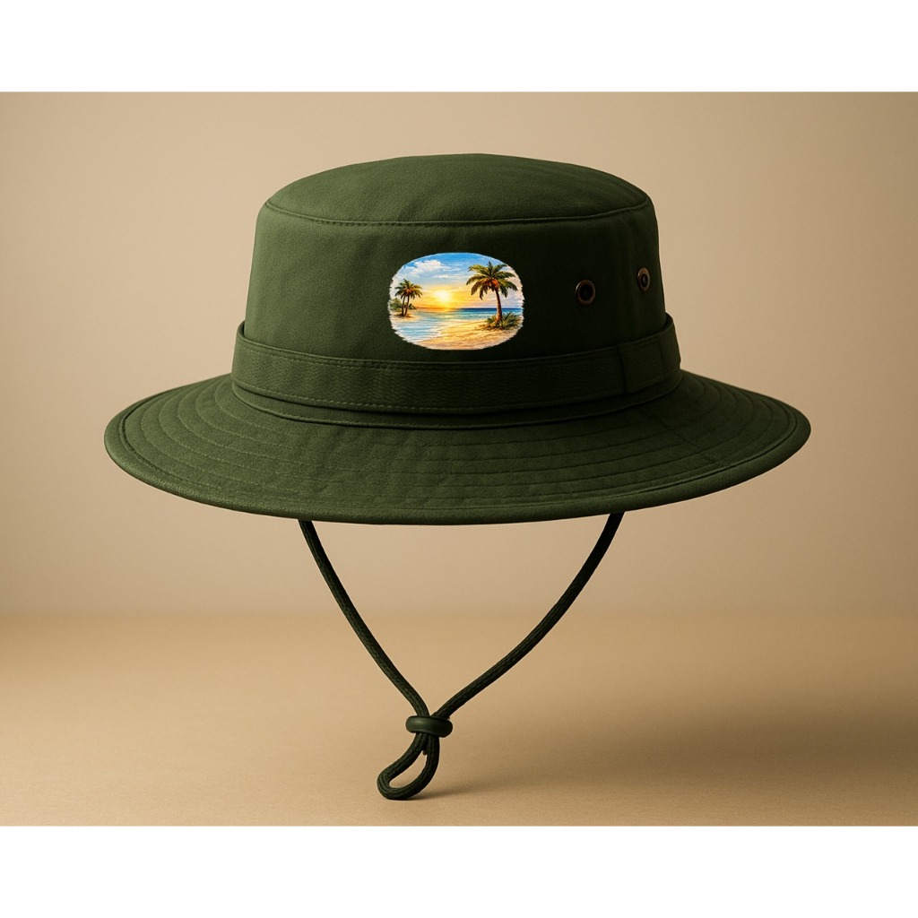 - Topi Rimba Gunung Hiking Bucket Hat Korea Fashion Kekinian Pria Wanita Hutan Memancing