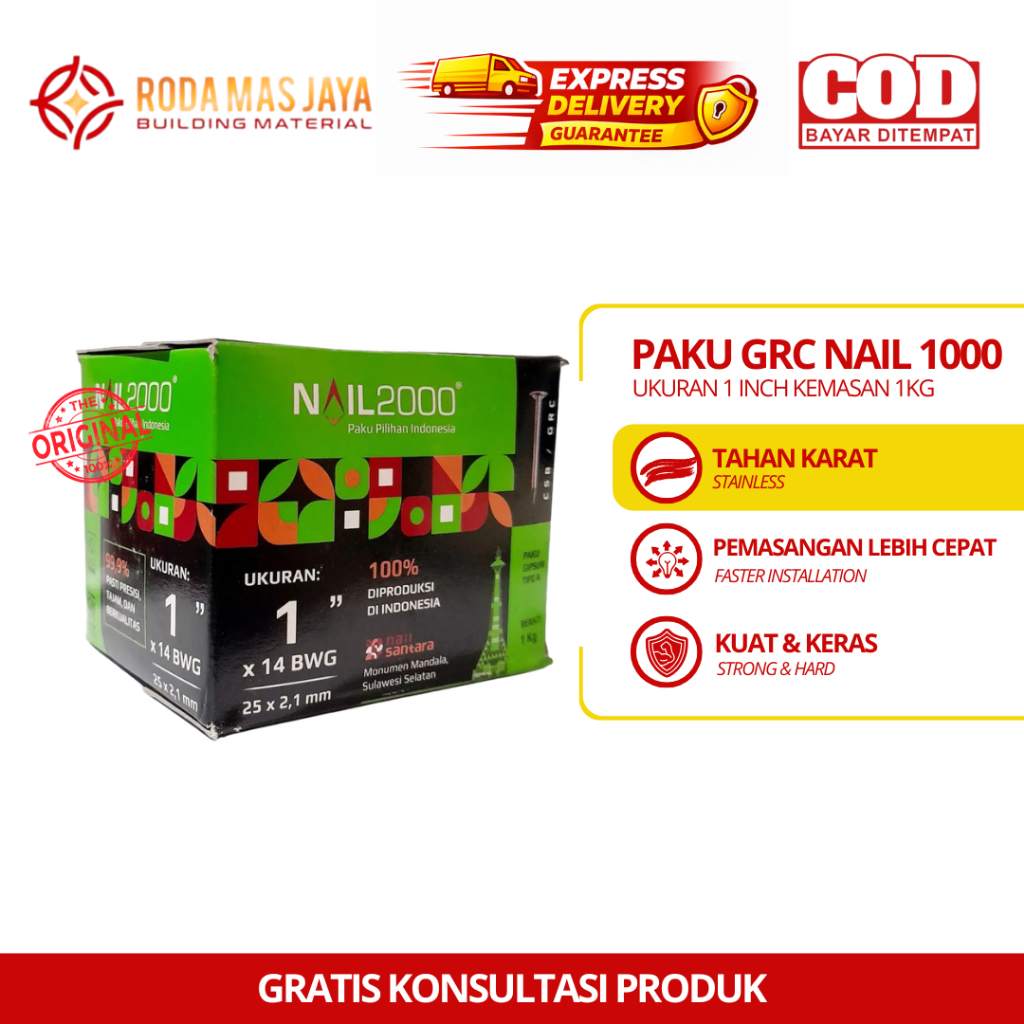 Paku GRC Nail 2000 1KG