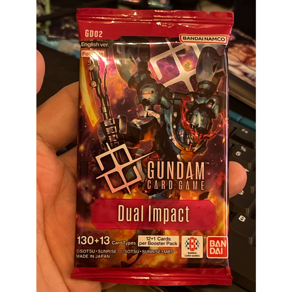 Pokemon One Piece Gundam Dragon ball booster pack TCG english version