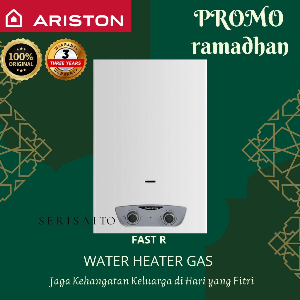Water Heater Gas Ariston Fast R S Pemanas Air Gas Ariston/ PEMANAS AIR / FASTR