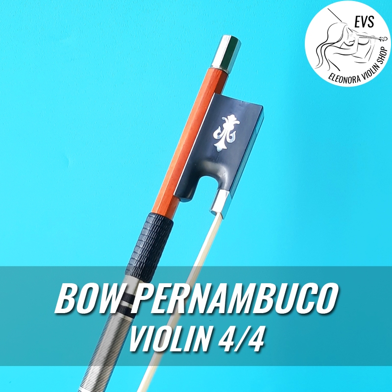 Matthias Kreutzer SVB900 Bow Pernambuco Round Stick Violin Biola 4/4