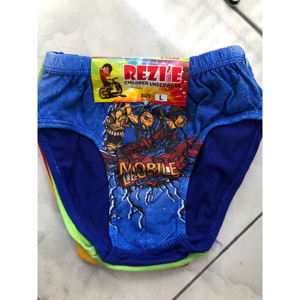 Celana dalam anak Cowo baru bukan PL | super hero series