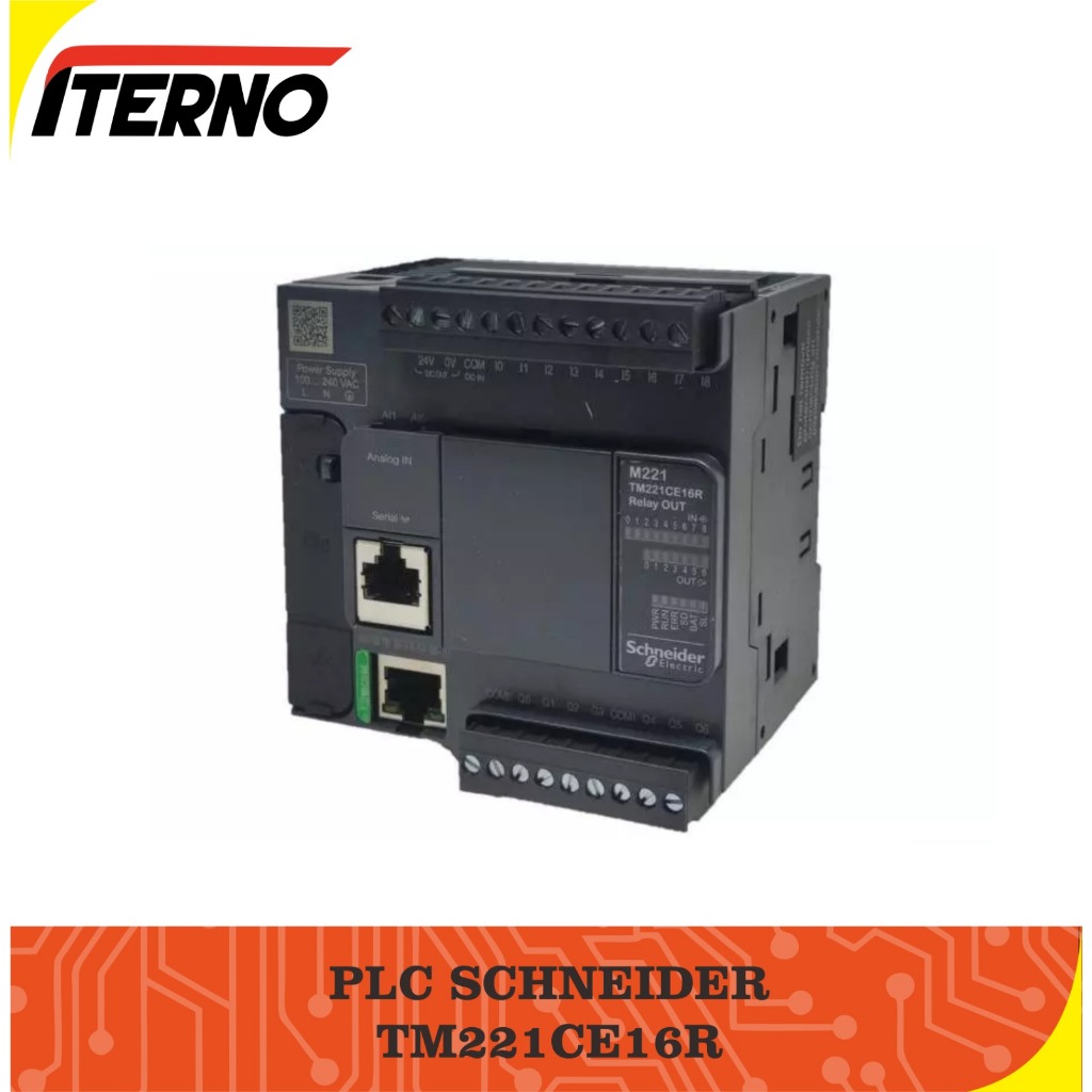 TM221CE16R PLC Schneider 16IO Modicon M221