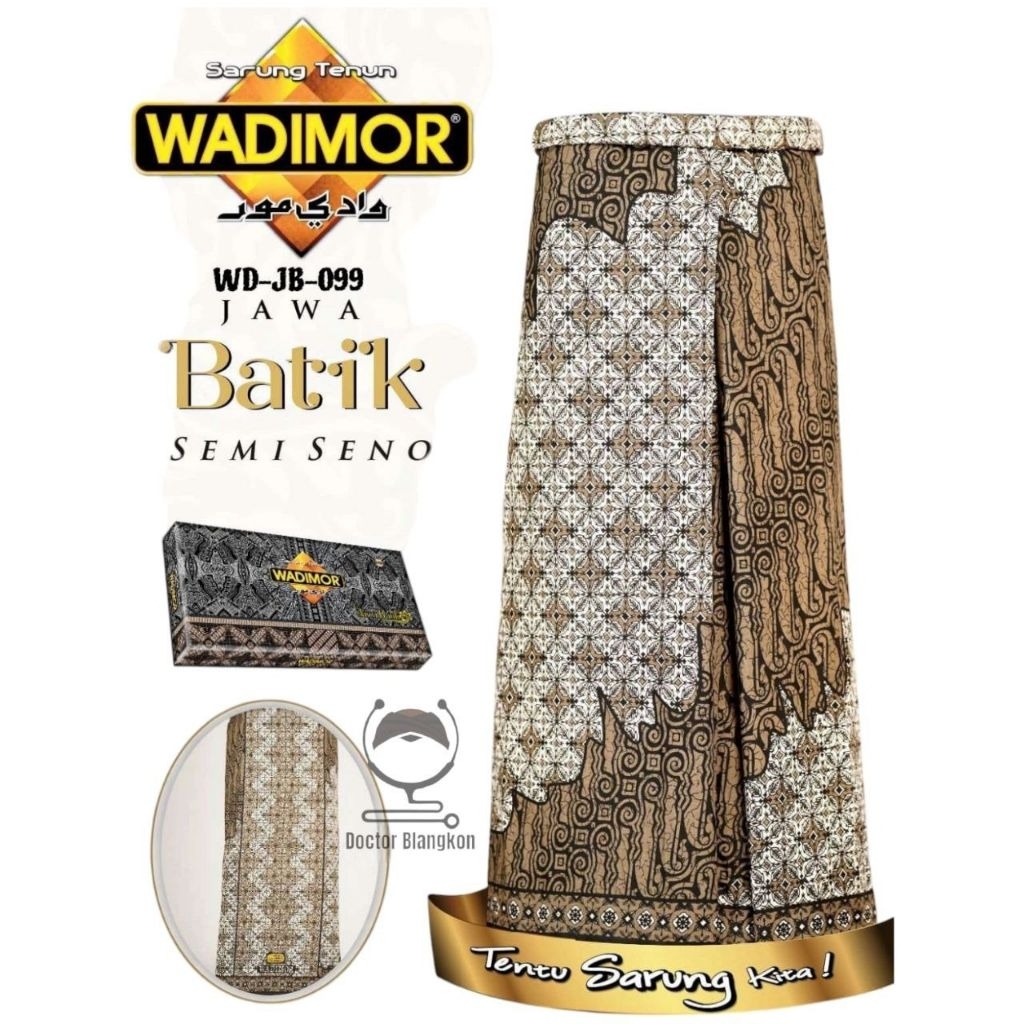 SARUNG BATIK WADIMOR PREMIUM MOTIF JAWA