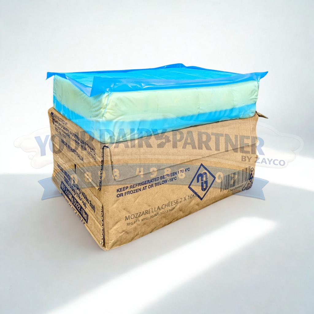 Mozzarella Cheese Murray Goulburn 10 Kg Australia - Keju Mozzarella Import 10 Kg