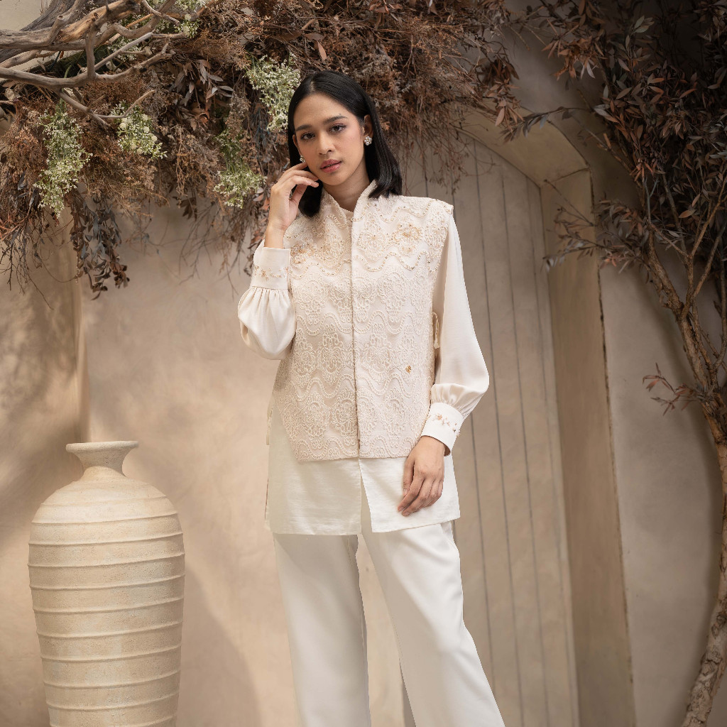Vaia Atelier - Atasan Vest Wanita Amelyst