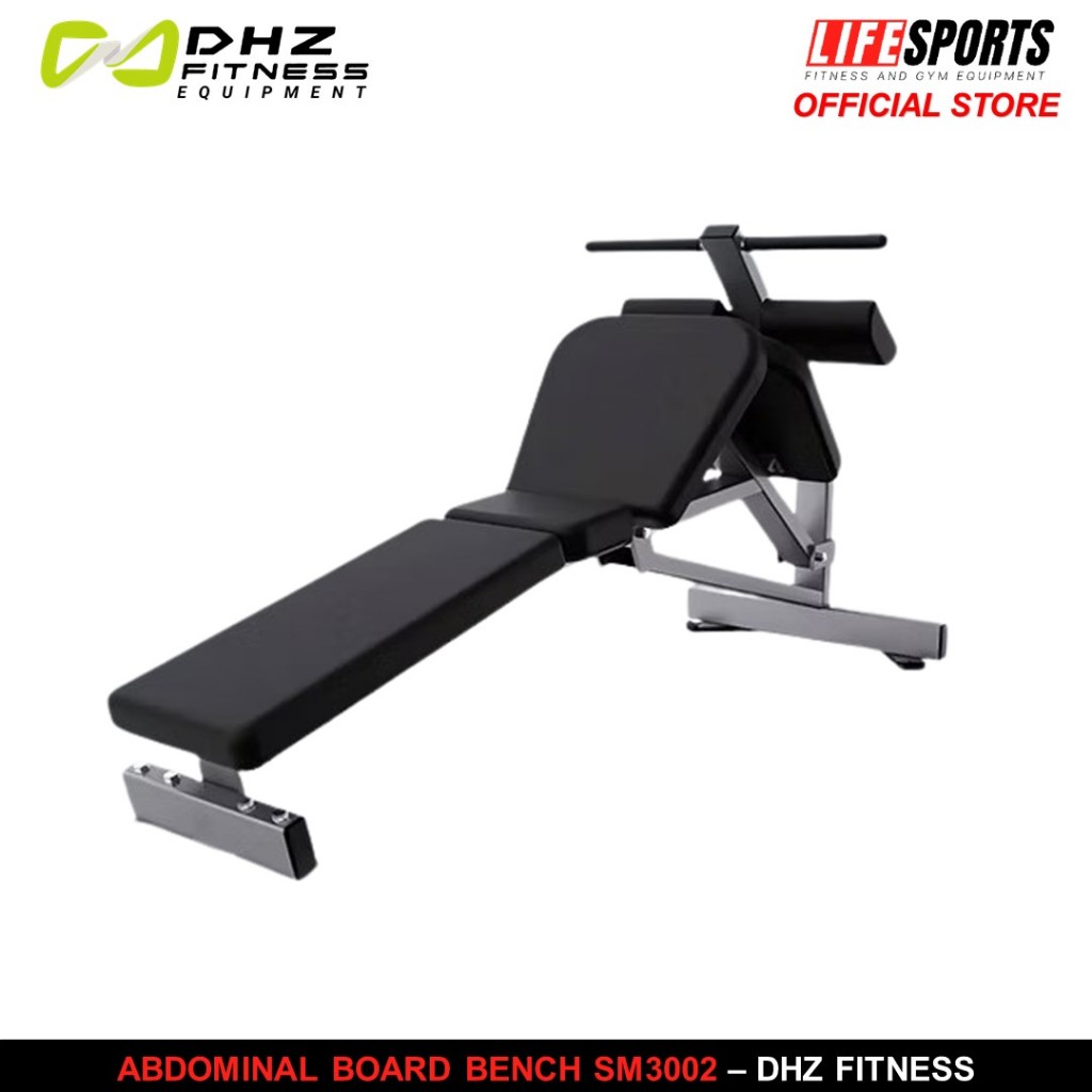 Lifesports - New Alat Olahraga Fitness Gym Abdominal Board Bench DHZ Hammer Force Pro SM3002