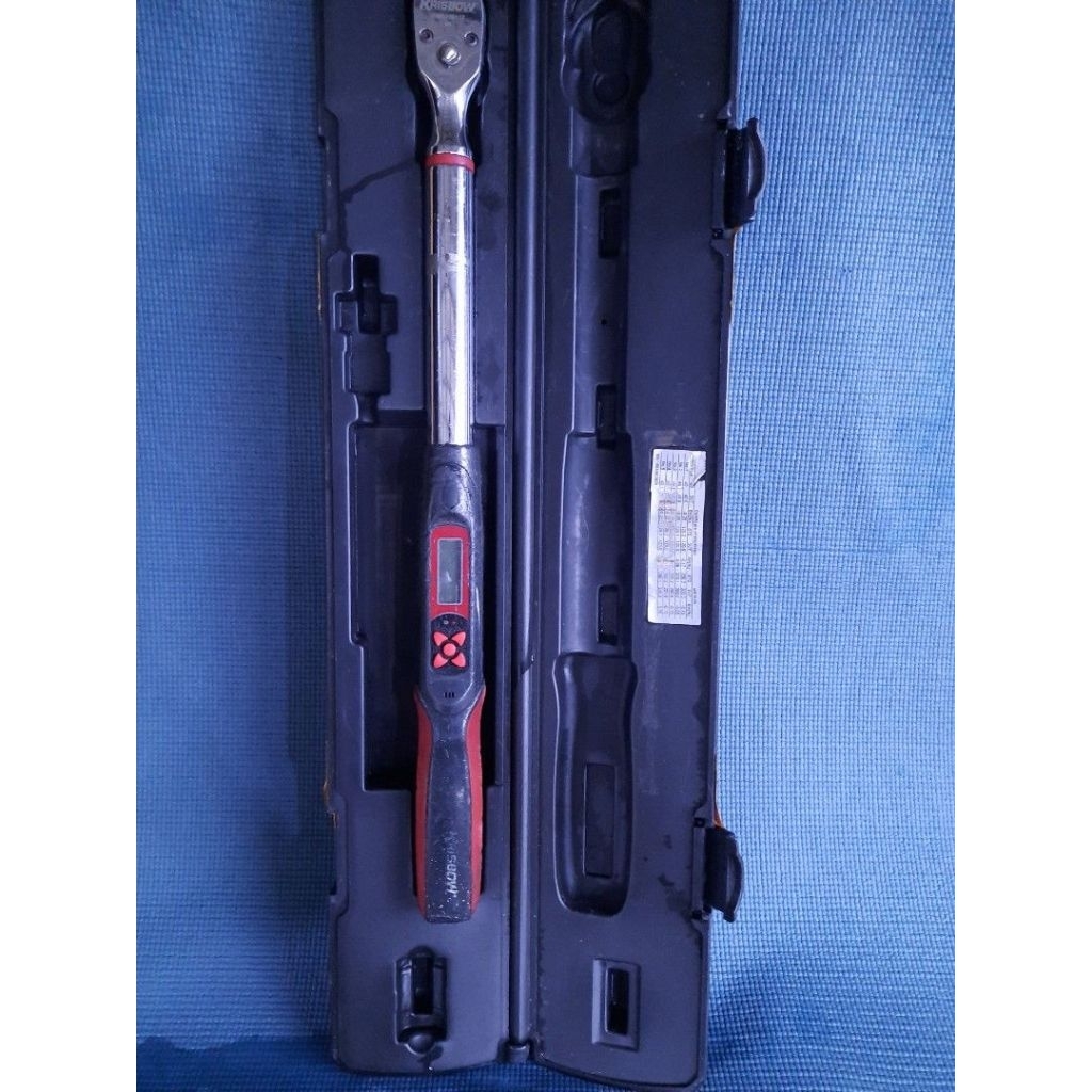 Digital Kunci Torsi Krisbow 200nm / Kunci Momen / Torque Wrench Krisbow Besar 40-200nm