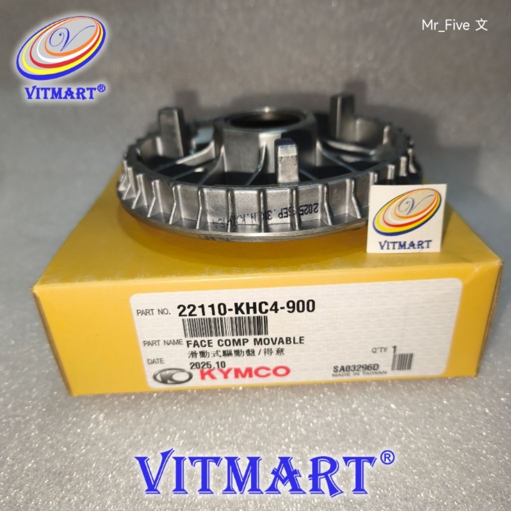 Rumah Roller Kymco Easy 100 Free LX Libero 110 Free EX ECX 100 22110-KHC4-900 FACE COMP MOVABLE