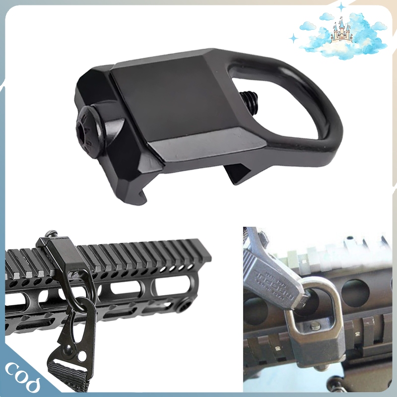 Pengait Tali Rel Taktis Pengait Cepat Lepas QD Cincin Dudukan Rel Kompatibel Dengan Tali QD Rel