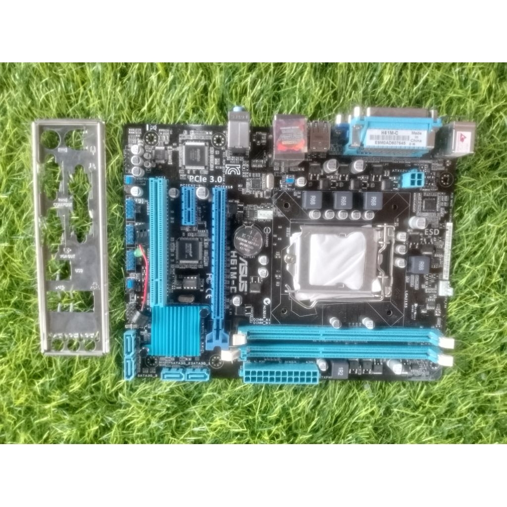Motherboard ASUS H61M-C LGA 1155 – Support i3 i5 i7 Gen 2/3 – Normal Tested