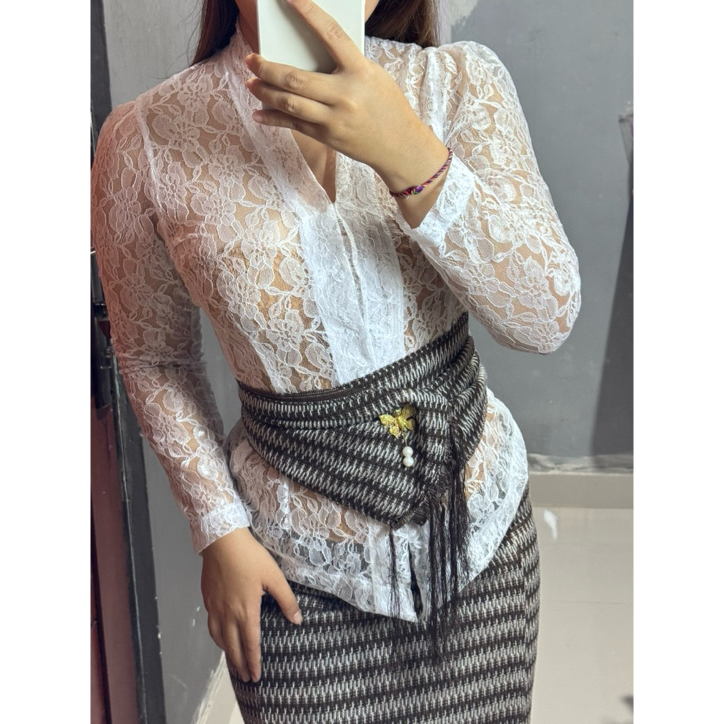 WBK || Kebaya Brokat Jadul/Kebaya Motif Jadul