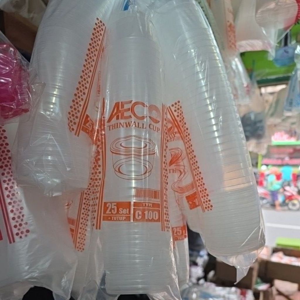 aeco thinwall cup 100 ml