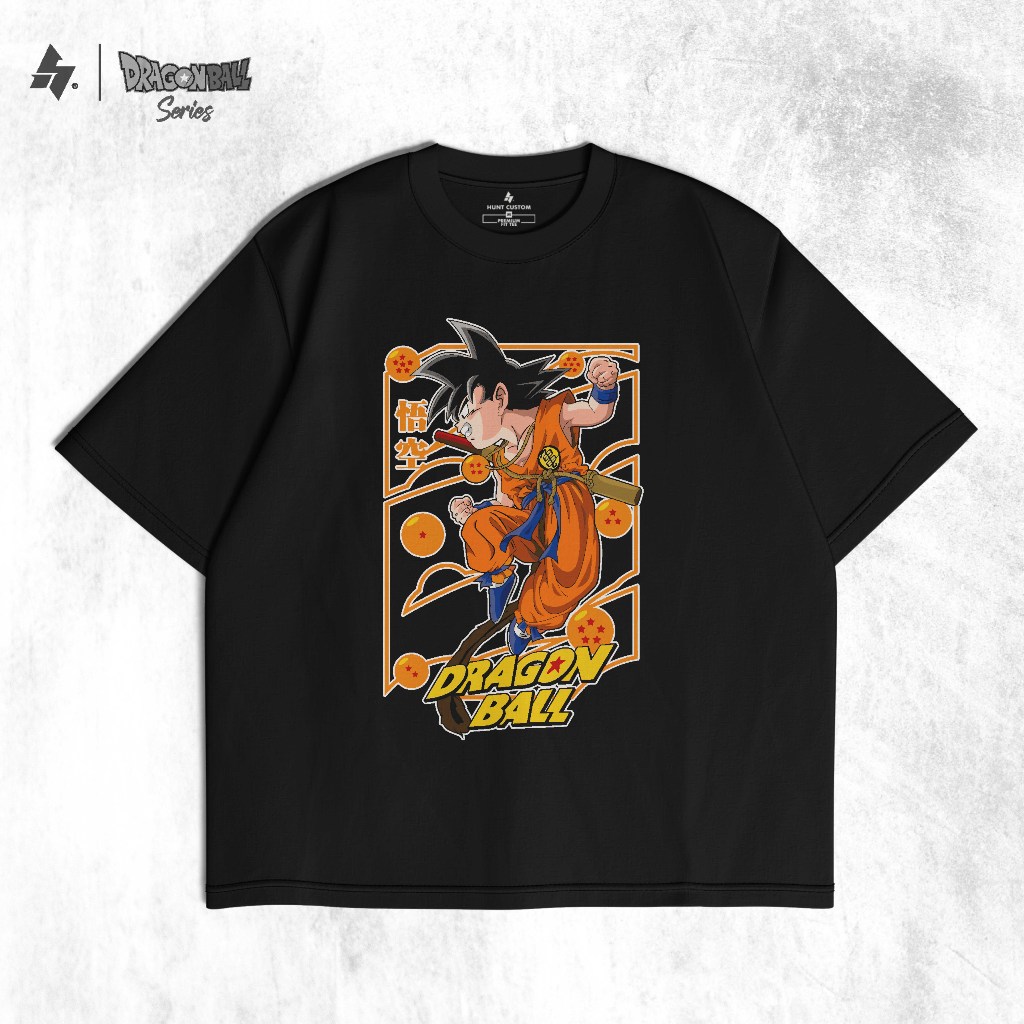 T-SHIRT OVERSIZE | KAOS OVERSIZE | KAOS DRAGON BALL