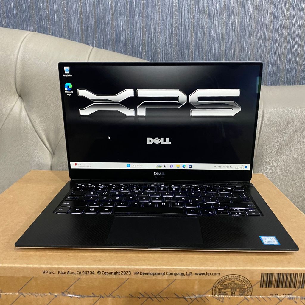 Laptop DELL XPS 13 9370,Intel Core i5-8250U,8GB/256GB, Silver Black