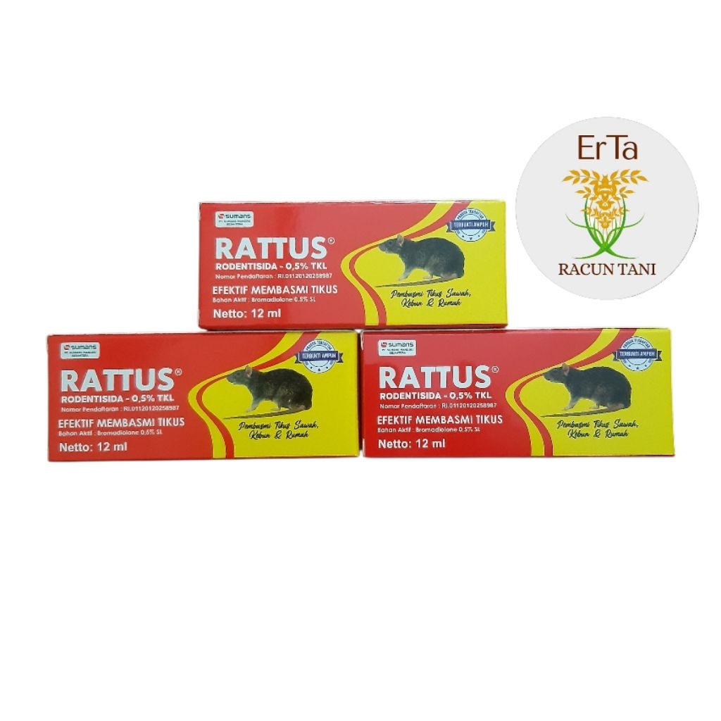 PEMBASMI TIKUS CAIR RATTUS RODENTISIDA - 0,5% SL