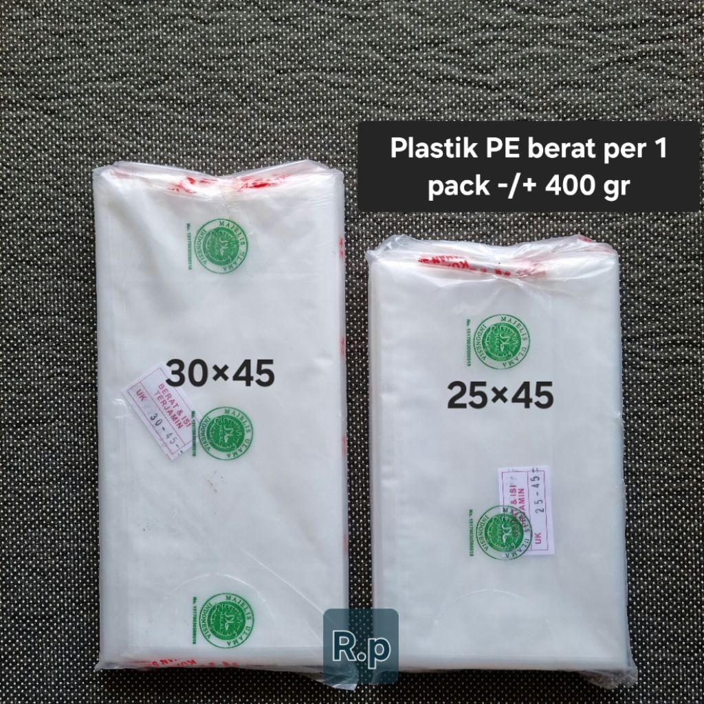 Plastik PE 25x45 30x45