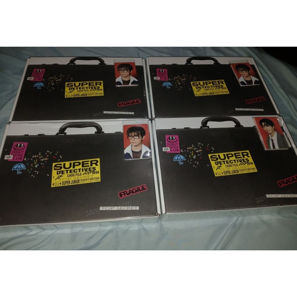 READY SHARING SEASON GREETINGS 2026 SUPER JUNIOR SG26 SJ EUNHYUK LEETEUK DONGHAE SIWON KYUHYUN RYEOW