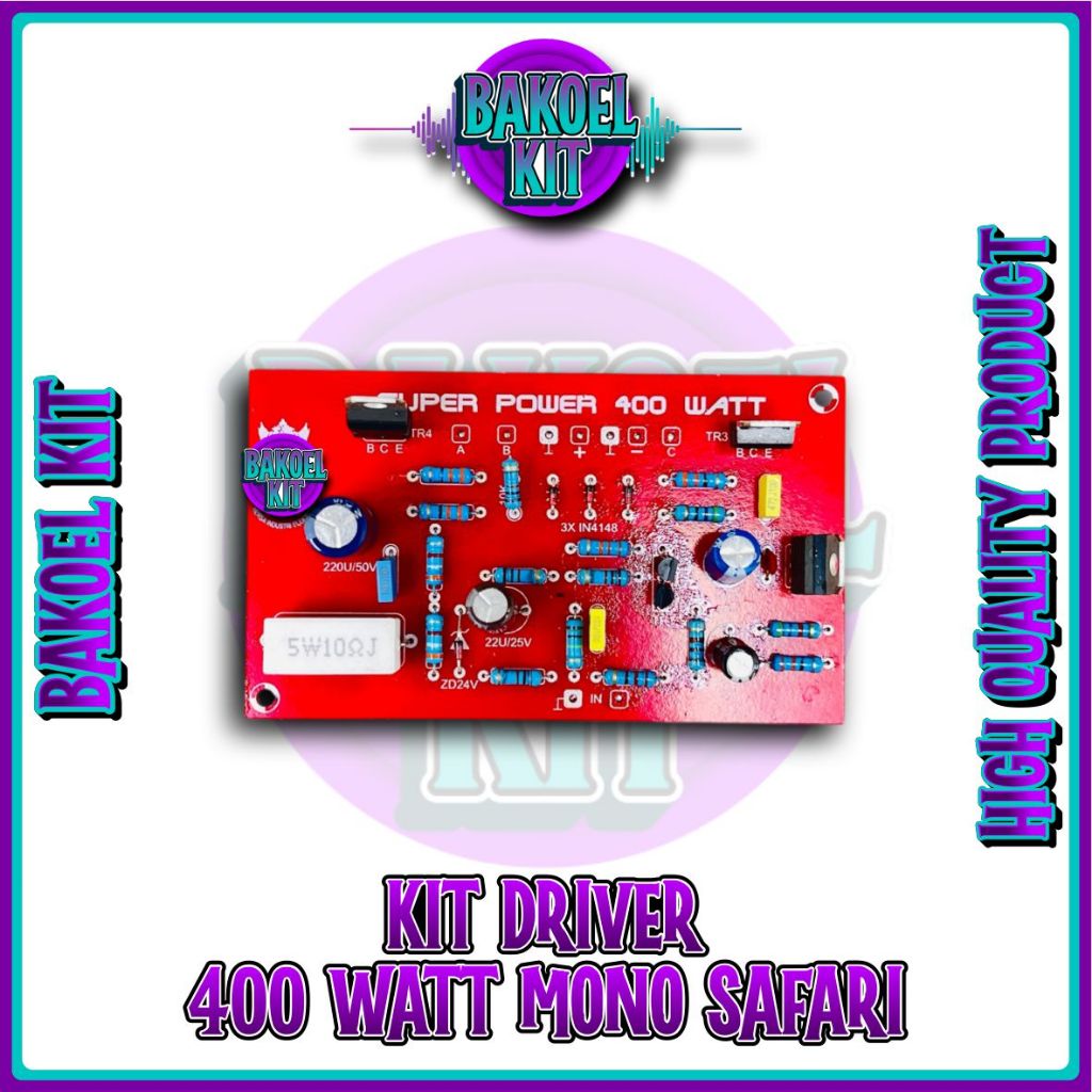 [DRIVER] Driver 400 Watt Safari Mono ups