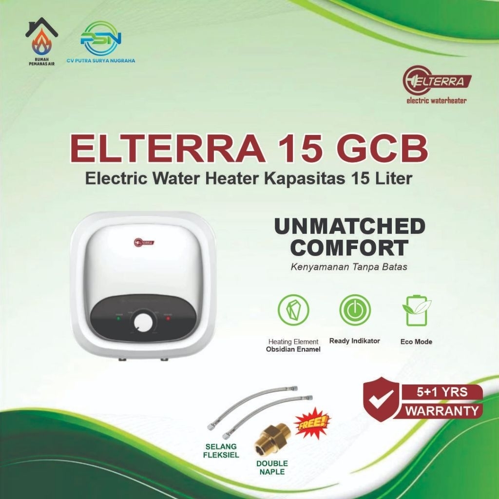 ELTERRA Water Heater HE 15 GCB