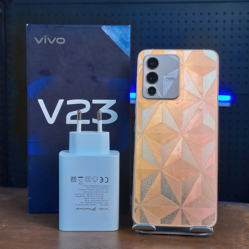 VIVO V23 5G 8/128GB SECOND FULLSET BERGARANSI