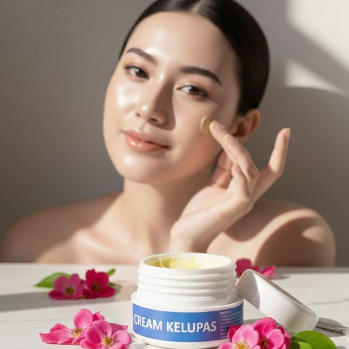 cream kelupas malam untuk flek melasma di wajah 10 g