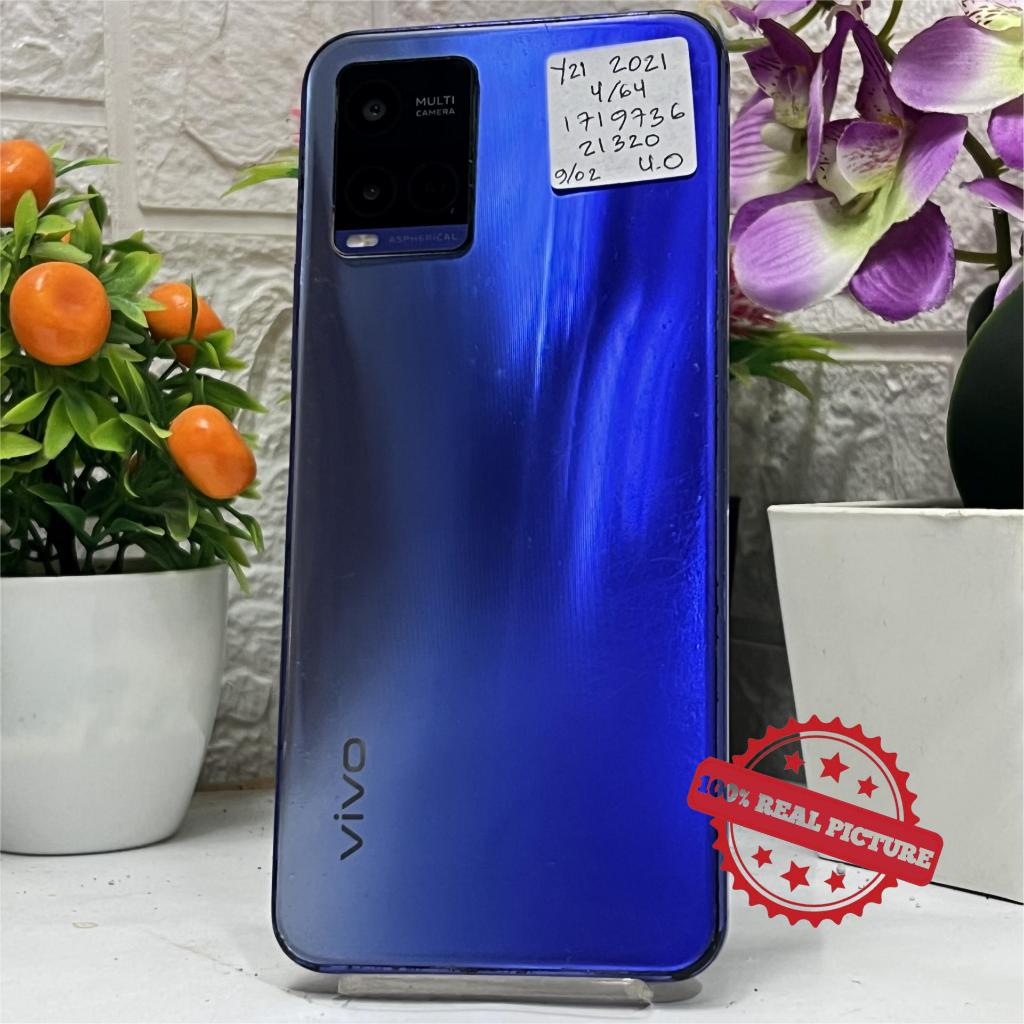 Vivo Y21 2021 4/64GB Bekas Second Original