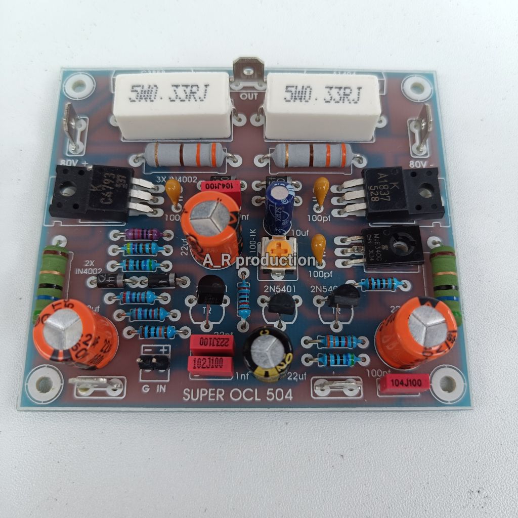 Driver socl 504 super clarity cocok untuk sub low komponen full original