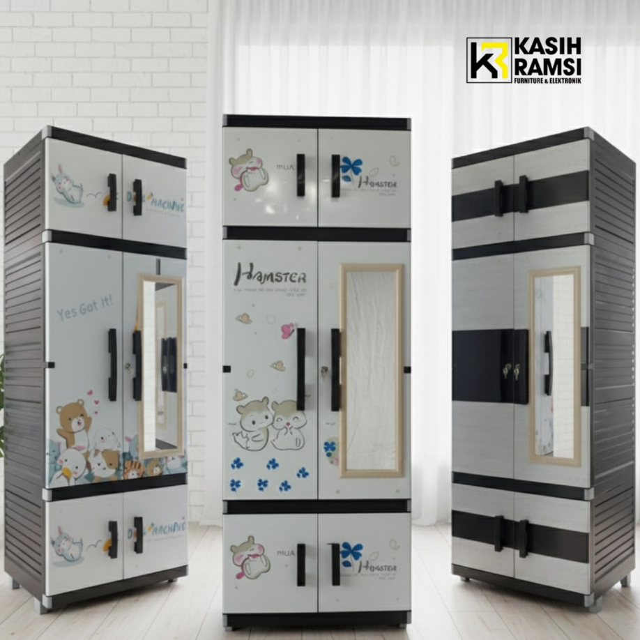 LEMARI PLASTIK MR PLAST GANTUNG JUMBO