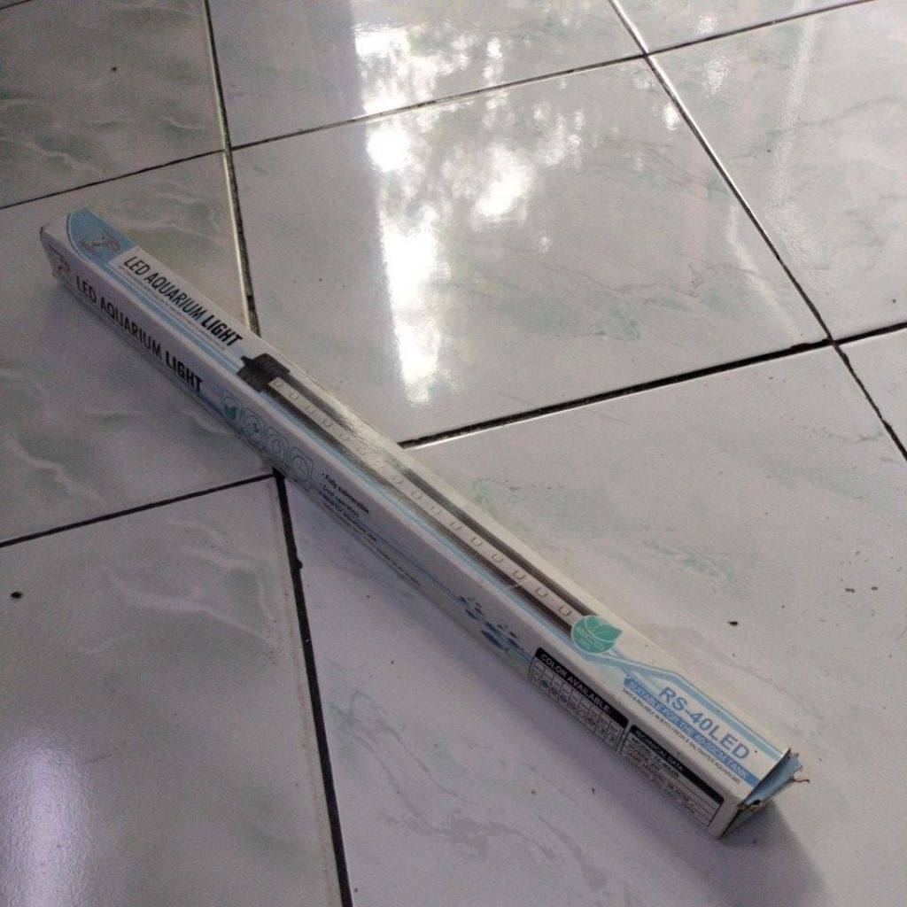 lampu led celup 40 cm aquarium