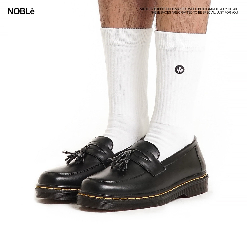 NOBLè - Rove Loafers || Sepatu Pria || Loafers Pria || Hitam