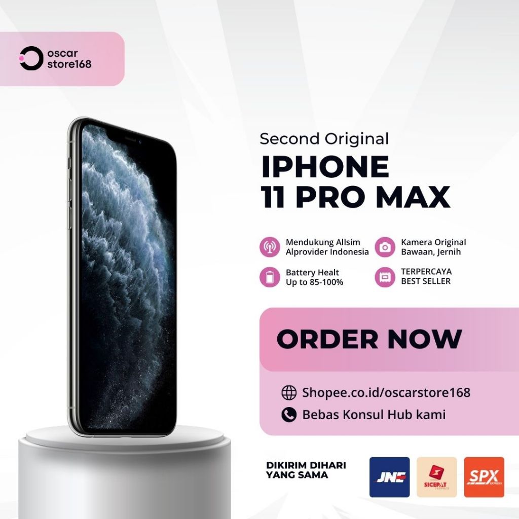 IPHONE 11 PRO MAX SECOND ORIGINAL 128GB/256GB