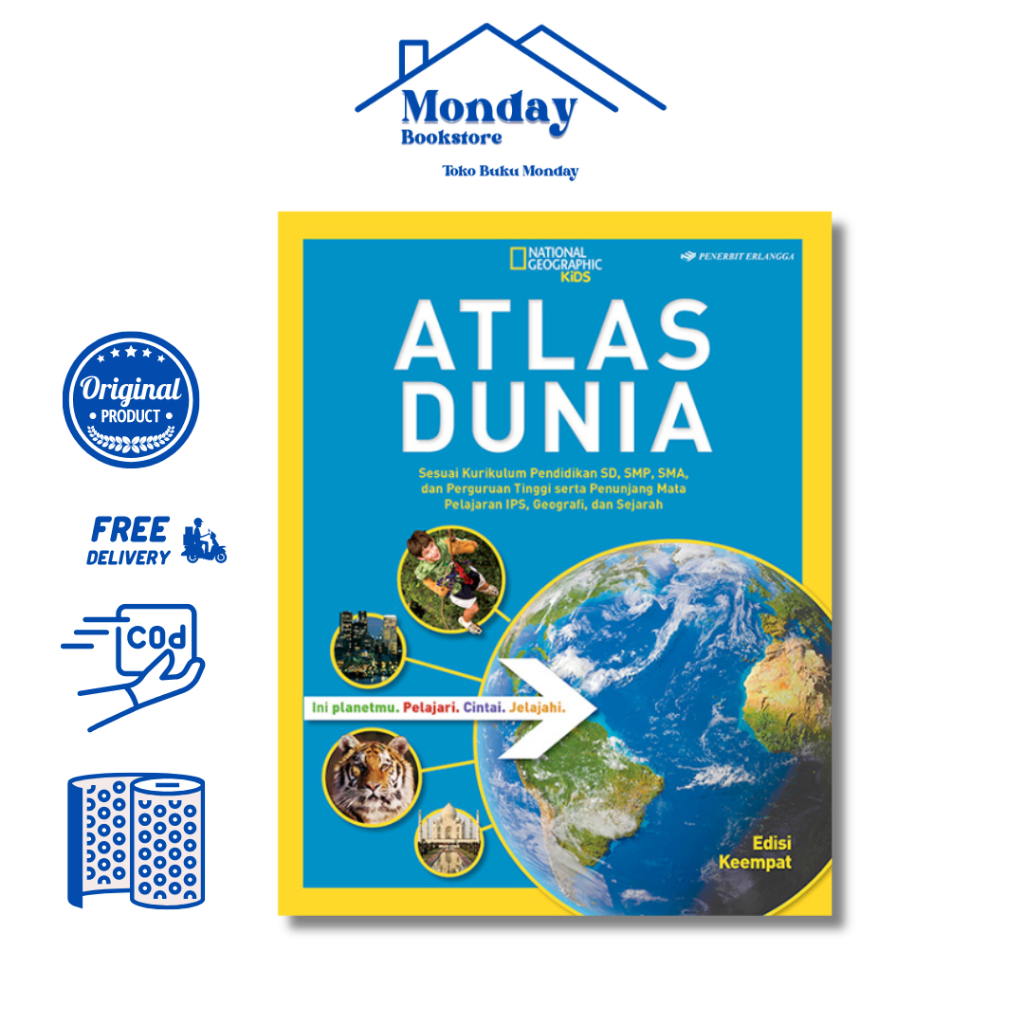 NG KIDS: ATLAS DUNIA EDISI KEEMPAT