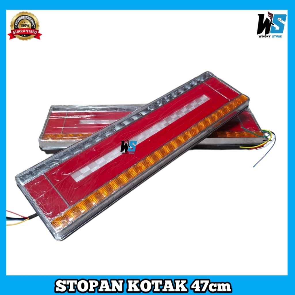 Stopan Lampu Belakang  Truk Kotak LED  47cm/Lampu Stoplamp Belakang Kotak Truk