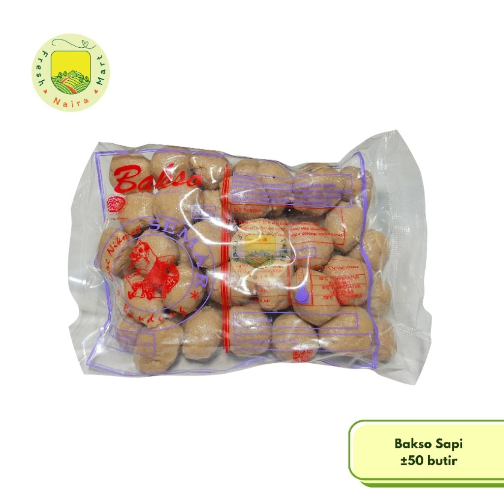 Bandung Baso Sapi Semar Isi 50 Butir – Bakso Sapi Siap Olah