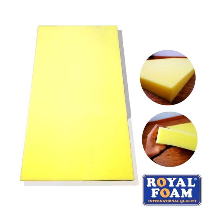 Busa Refill Sajadah/Sejadah Tebal 3cm & 5cm Ukuran 120x65 cm Busa Yellow Empuk