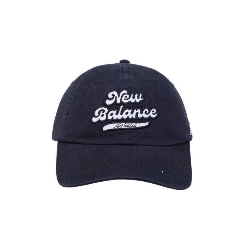 NB 6 Panel Athletics Legacy Hat Black Topi Unisex ORIGINAL