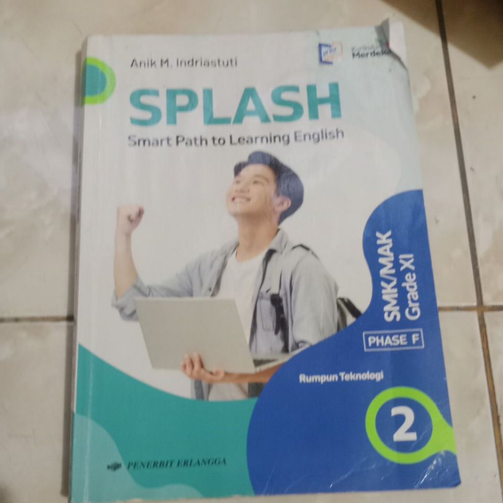 splash  SMK Kelas 2 Erlangga kurikulum merdeka