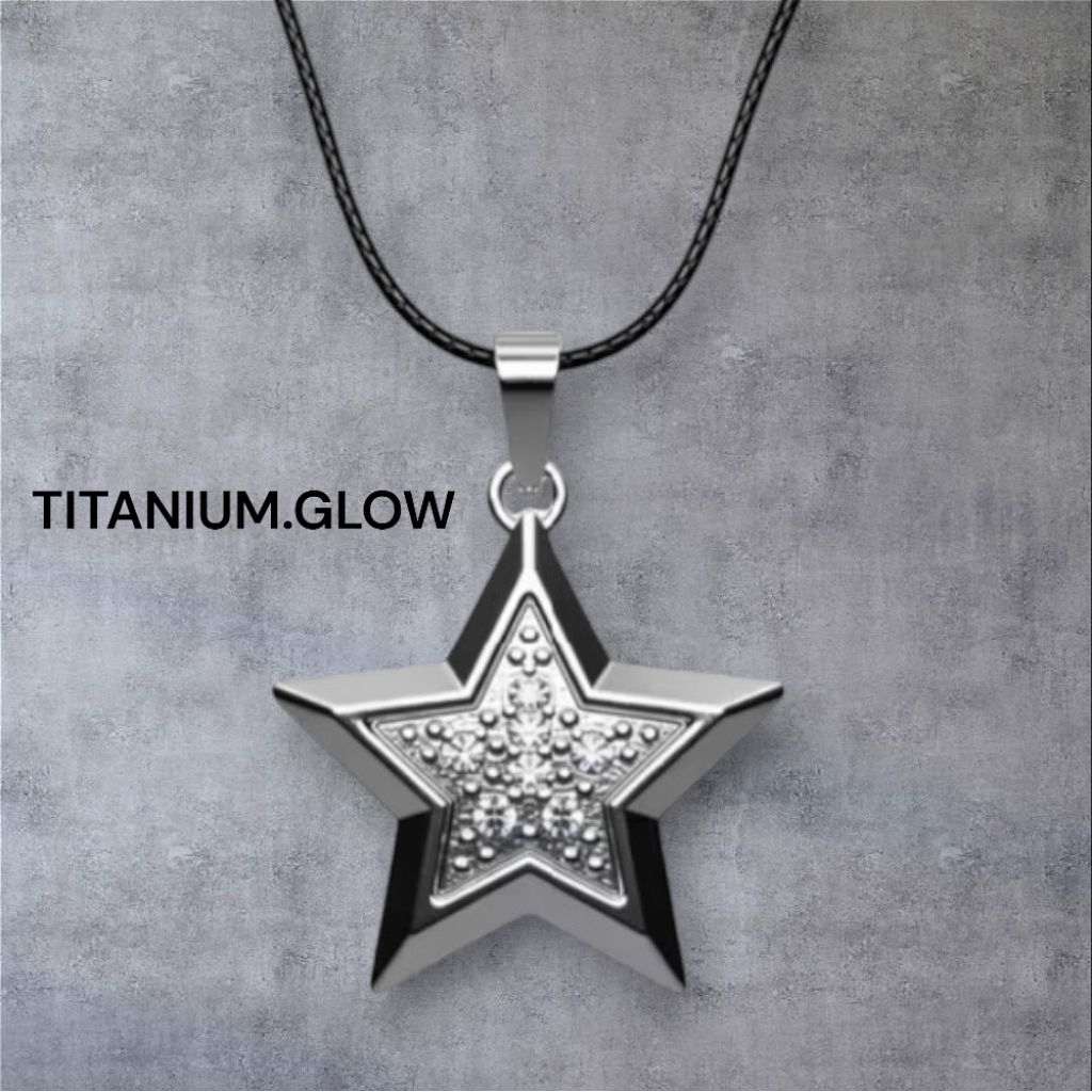 Kalung Tali Liontin Bintang Aesthetic – Kalung Pria Wanita Fashion Kekinian