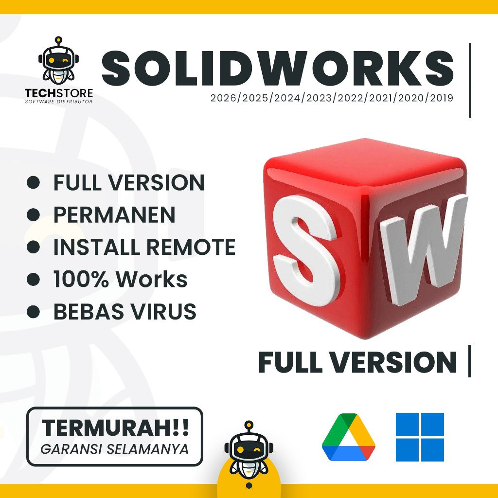 Solidworks 2026 - 2019 Full Version Original Lifetime + Tutorial (WIN)