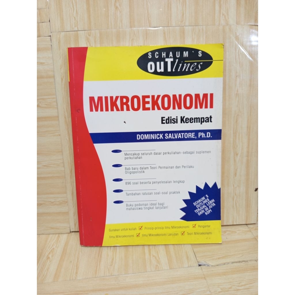 Schaum's ouTlines Mikroekonomi Edisi Keempat by Dominick Salvatore, Ph.D.